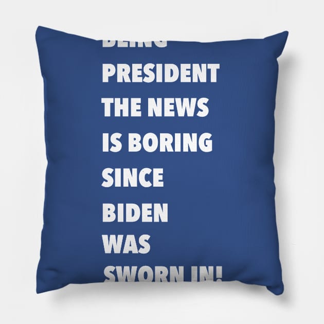 I miss Trump being President Pillow by Diversions pop culture designs