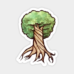 Great Braided Tree Yggdrasil Magnet