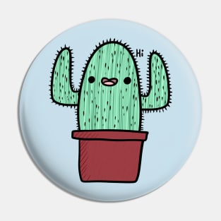 Happy cactus Pin