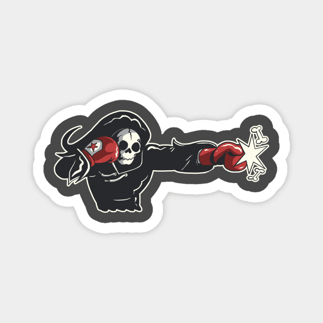 Death boxing Magnet by TomiAx