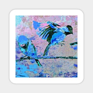 Blue Birds Magnet