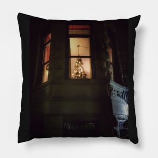 Christmas Time, Upper West Side Pillow