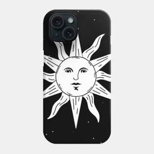 Sun Astrology Vintage Phone Case