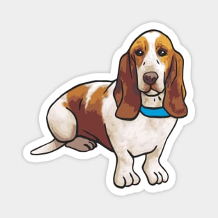 Basset Hound Dog Magnet