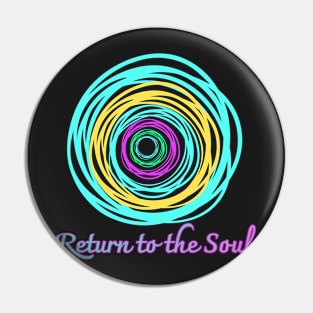 Return to the Soul,fluorescent color,arrow Pin