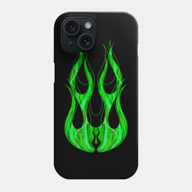 Flames Phone Case by KeegansKolourStudio