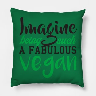 Vegans Unite! Pillow