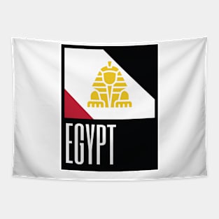 Egypt Country Symbols Tapestry