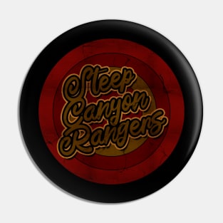 Circle Retro Steep Canyon Rangers Pin