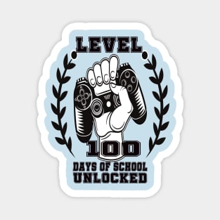 level 100 days of school unlocked Magnet