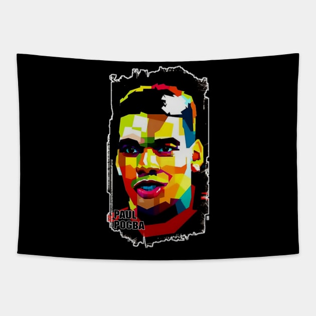 Paul Pogba Tapestry by WPAP46