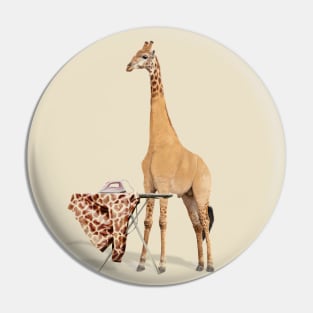 Giraffe's Wrinkle-Free Style Pin