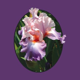 Irises - Pale Pink and Lavender Irises T-Shirt