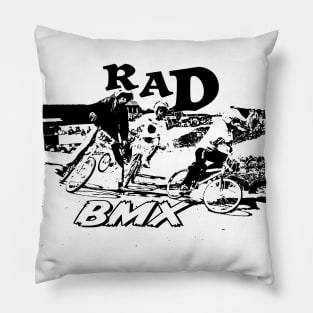 rad bmx Pillow