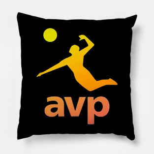 AVP Beach Volleyball Pillow