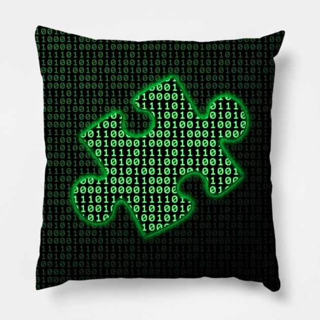 Piece of information Pillow by Gaspar Avila