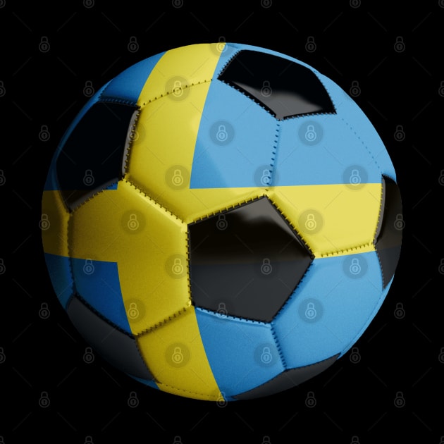 Sweden Soccer Ball by reapolo