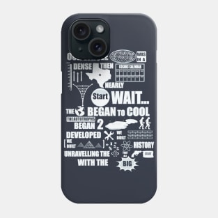 Bang goes the theme song Phone Case