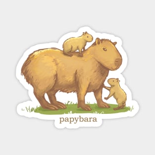 Pappy Capybara Magnet