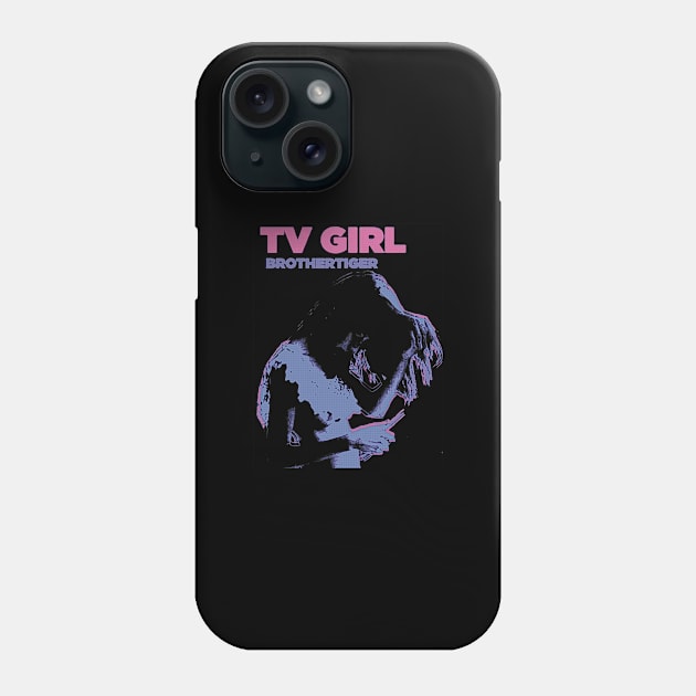 music tv girl Phone Case by gibran hix