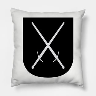 Blazon of Swords I Pillow