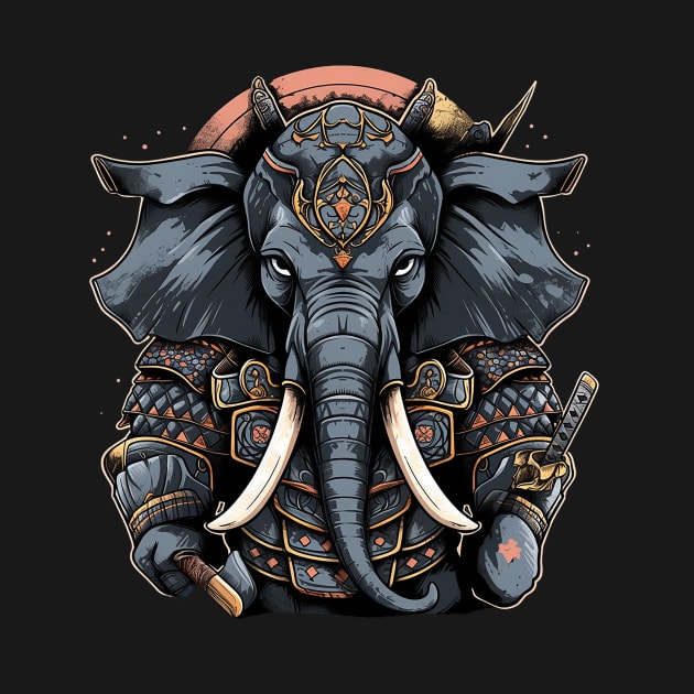 elephant samurai by fancy ghost