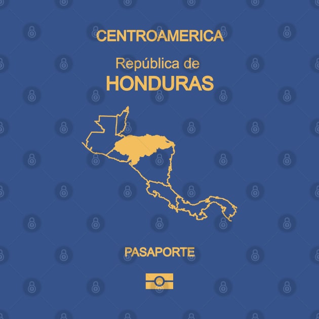 Honduras passport by Travellers