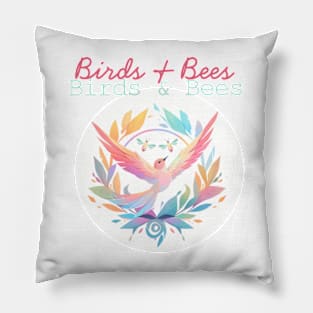 The Birds and Bees Pillow