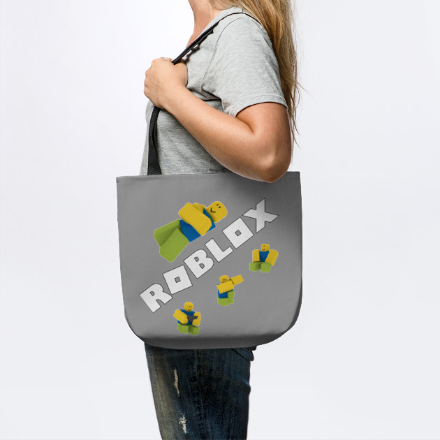 Roblox Noob Roblox Tote Teepublic - roblox noob jpg