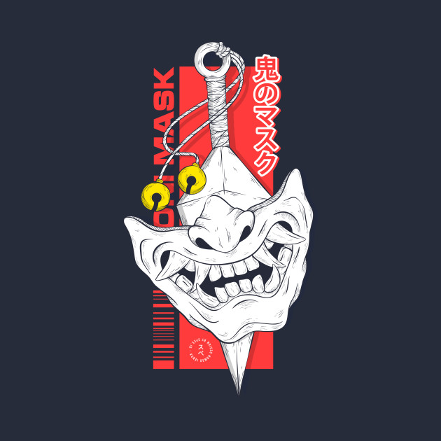 Japanese Oni Mask by Spes.id