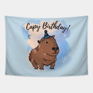 Capy Birthday Tapestry