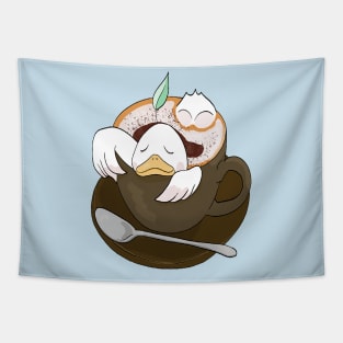 Doo Doo duck baby cute Tapestry