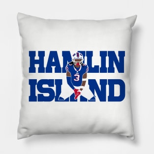 Love for Damar 3, Hamlin Island Buffalo Football Pillow