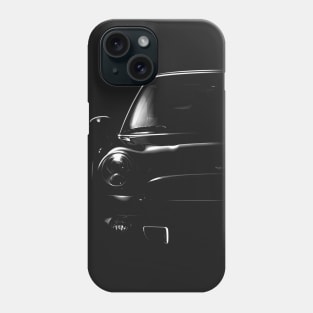 mini cooper black shirt Phone Case