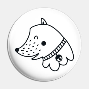 Cute Dog - Scandinavian Pin