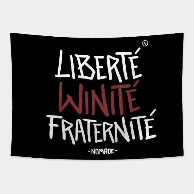 LIBERTÉ NOMADE Tapestry by GANA