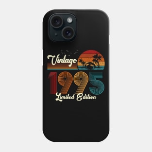 Vintage 1995 Shirt Limited Edition 25th Birthday Gift Phone Case