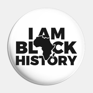 I'm Black History Pin