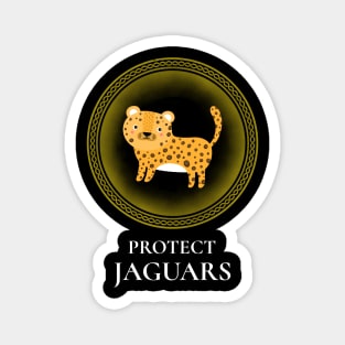 Protect Jaguars Magnet