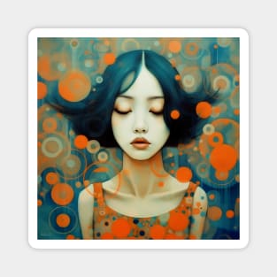 Surreal Girl Magnet