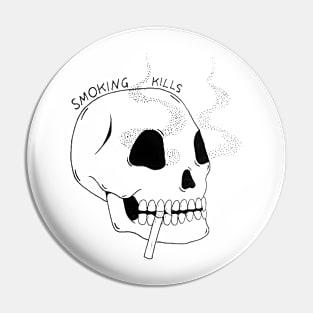 Smoking Kills Pin