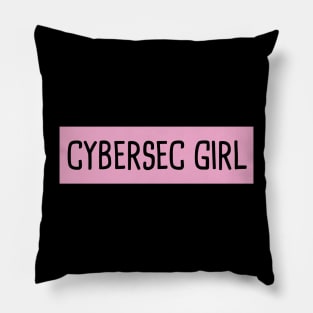 Cyber Sec Girl Pillow