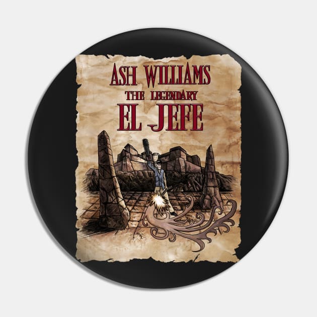 Evil Dead El Jefe Pin by BER