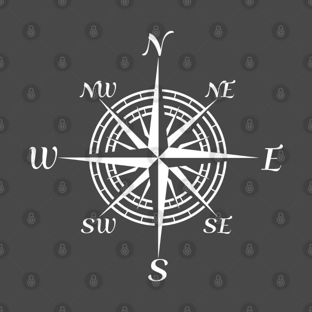 Compass Rose by macdonaldcreativestudios