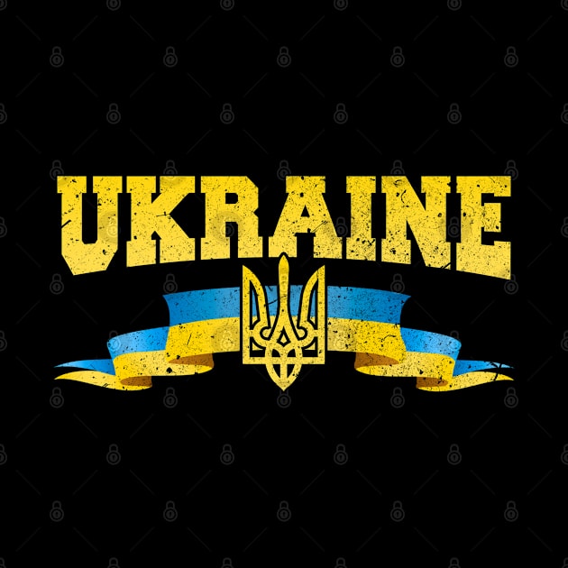 I Stand With Ukrain. Ukrainian flag by SerenityByAlex