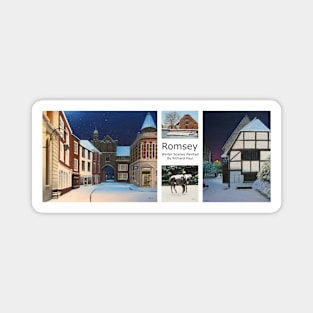 Romsey Snow Mug Magnet