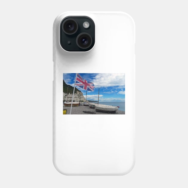 Beer Beach Jurassic Coast Devon England Phone Case by AndyEvansPhotos