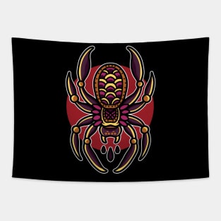 spider tattoo Tapestry