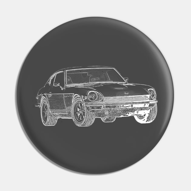 Datsun 240Z Classic Sports Car Pin by benhonda2