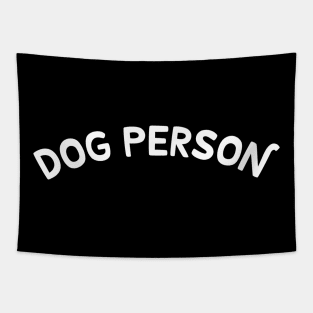 Dog Person Tapestry